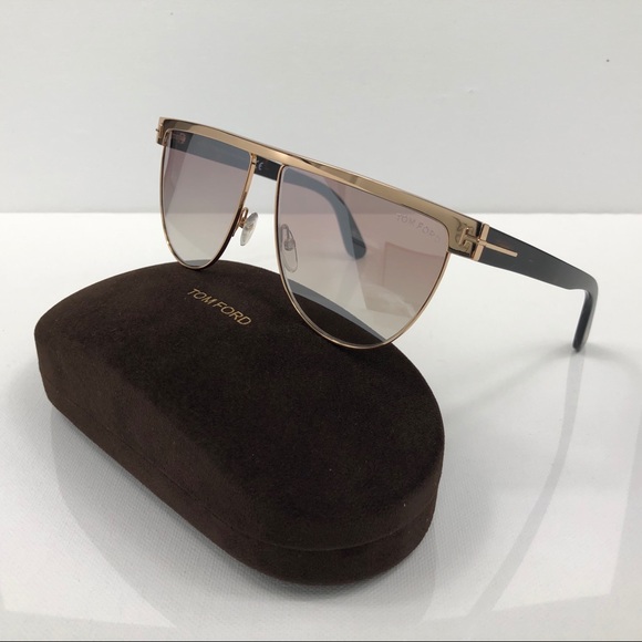 New Tom Ford Stephanie-02 Aviator Sunglasses - Picture 4 of 17